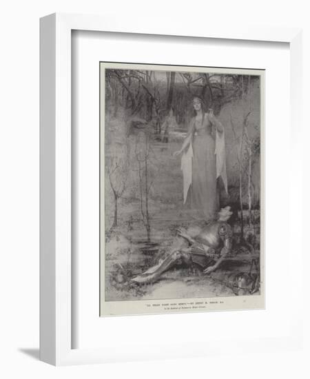 La Belle Dame Sans Merci-Henry Meynell Rheam-Framed Giclee Print