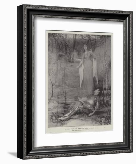 La Belle Dame Sans Merci-Henry Meynell Rheam-Framed Giclee Print