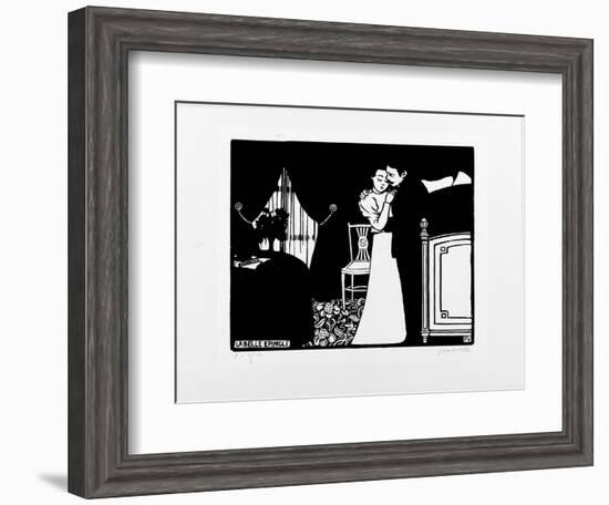 La Belle Epingle, 1897-98-Félix Vallotton-Framed Giclee Print