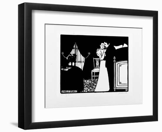 La Belle Epingle, 1897-98-Félix Vallotton-Framed Giclee Print