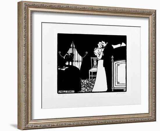 La Belle Epingle, 1897-98-Félix Vallotton-Framed Giclee Print