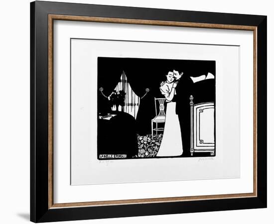 La Belle Epingle, 1897-98-Félix Vallotton-Framed Giclee Print