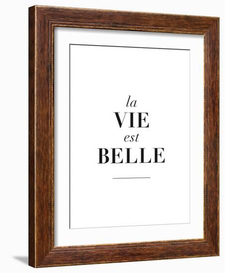 La Belle est Vie-Brett Wilson-Framed Art Print