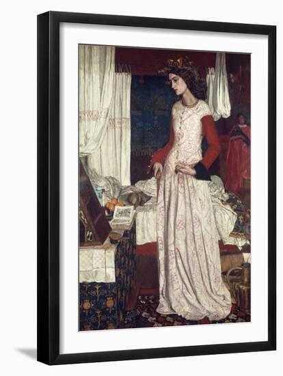 La Belle Iseult-William Morris-Framed Premium Giclee Print