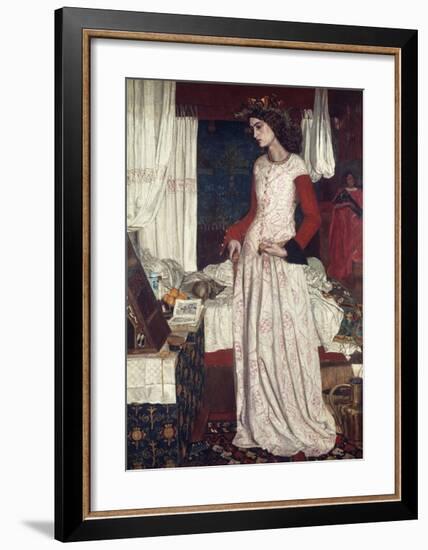 La Belle Iseult-William Morris-Framed Premium Giclee Print