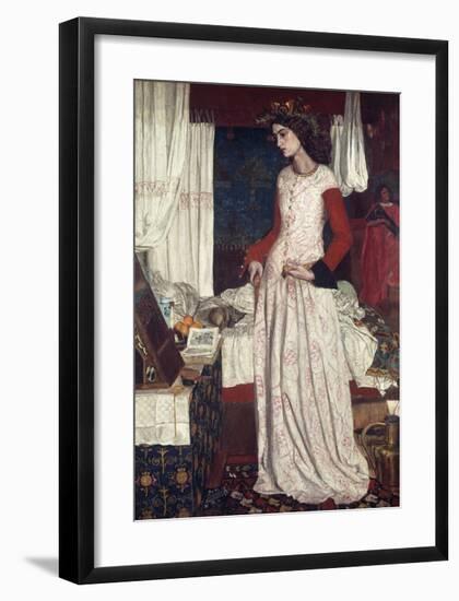 La Belle Iseult-William Morris-Framed Premium Giclee Print