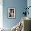 La Belle Iseult-William Morris-Framed Giclee Print displayed on a wall