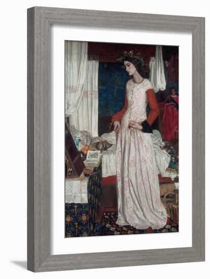 La Belle Iseult-William Morris-Framed Giclee Print