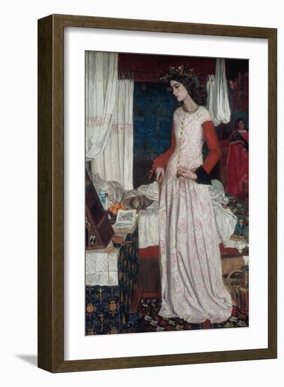 La Belle Iseult-William Morris-Framed Giclee Print