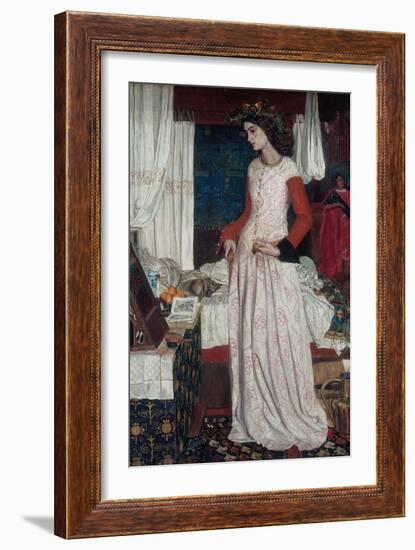 La Belle Iseult-William Morris-Framed Giclee Print