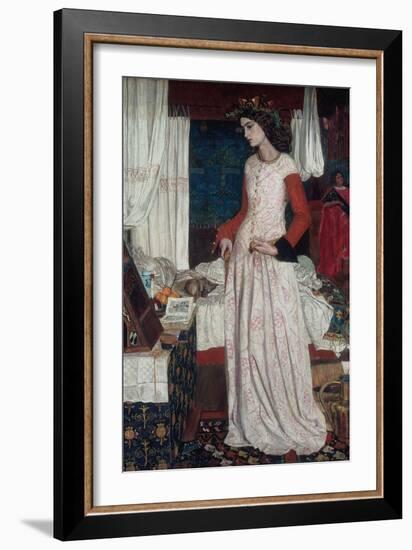 La Belle Iseult-William Morris-Framed Giclee Print