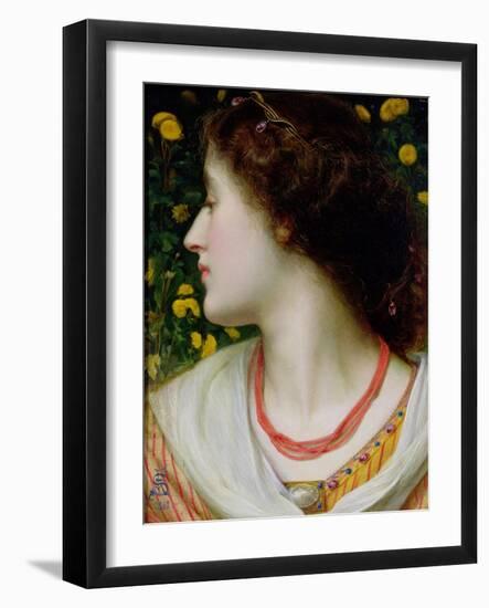 La Belle Isolde, 1862-Anthony Frederick Augustus Sandys-Framed Giclee Print