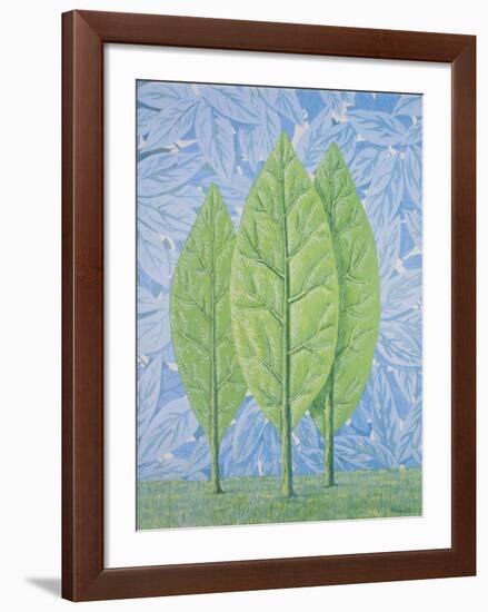 La belle saison-Rene Magritte-Framed Art Print