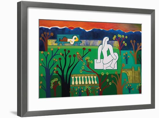 La belle statue du Bastion de Saint-Leger, 2015-Cristina Rodriguez-Framed Giclee Print