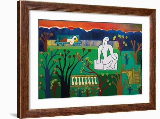 La belle statue du Bastion de Saint-Leger, 2015-Cristina Rodriguez-Framed Giclee Print