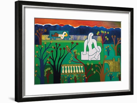 La belle statue du Bastion de Saint-Leger, 2015-Cristina Rodriguez-Framed Giclee Print