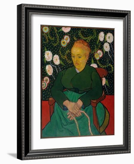 La Berceuse, 1889-Vincent van Gogh-Framed Giclee Print