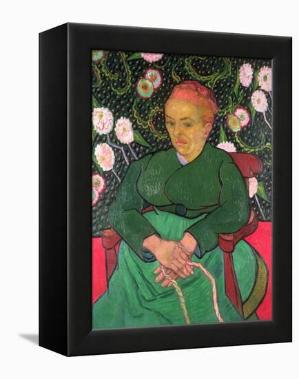 La Berceuse, January 1889-Vincent van Gogh-Framed Premier Image Canvas