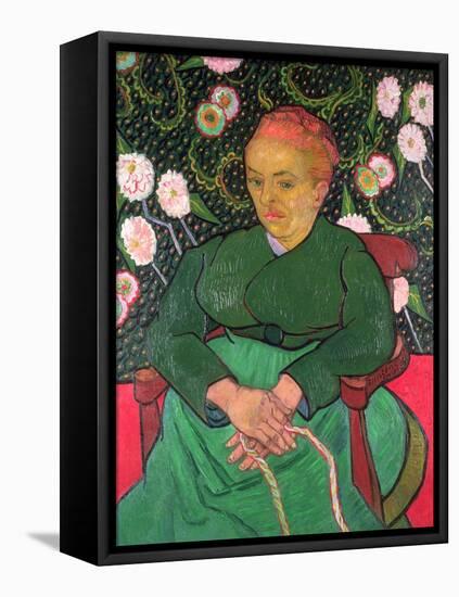 La Berceuse, January 1889-Vincent van Gogh-Framed Premier Image Canvas