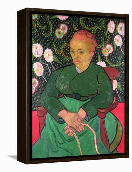 La Berceuse, January 1889-Vincent van Gogh-Framed Premier Image Canvas