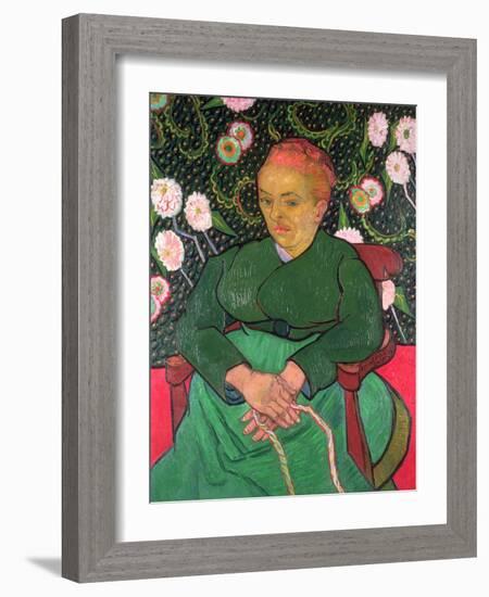 La Berceuse, January 1889-Vincent van Gogh-Framed Giclee Print