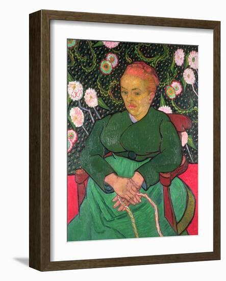 La Berceuse, January 1889-Vincent van Gogh-Framed Giclee Print