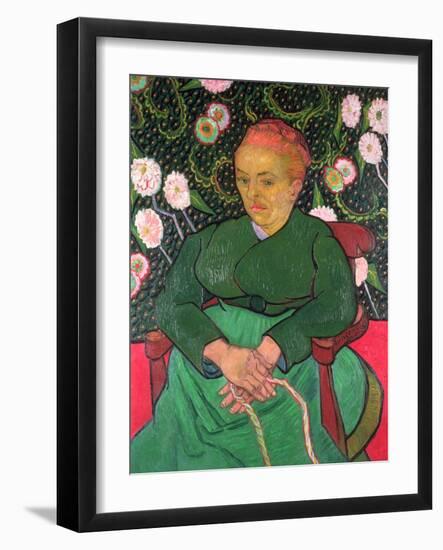 La Berceuse, January 1889-Vincent van Gogh-Framed Giclee Print