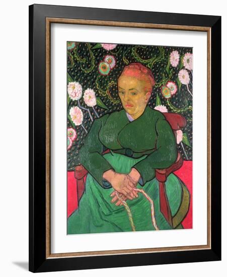 La Berceuse, January 1889-Vincent van Gogh-Framed Giclee Print