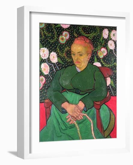 La Berceuse, January 1889-Vincent van Gogh-Framed Giclee Print