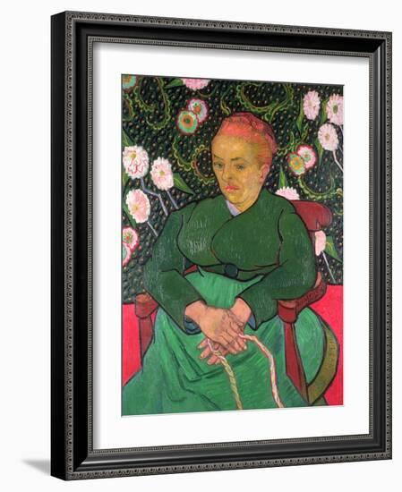 La Berceuse, January 1889-Vincent van Gogh-Framed Giclee Print