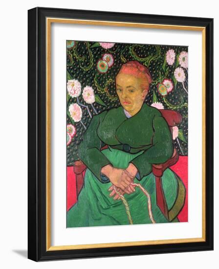 La Berceuse, January 1889-Vincent van Gogh-Framed Giclee Print