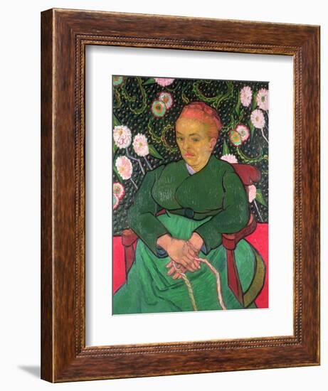 La Berceuse, January 1889-Vincent van Gogh-Framed Premium Giclee Print