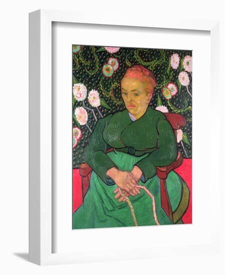 La Berceuse, January 1889-Vincent van Gogh-Framed Premium Giclee Print