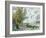 La Berge Du Petit-Gennevilliers, Circa 1875-Eug?ne Boudin-Framed Giclee Print