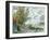 La Berge Du Petit-Gennevilliers, Circa 1875-Eug?ne Boudin-Framed Giclee Print