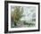 La Berge Du Petit-Gennevilliers, Circa 1875-Eug?ne Boudin-Framed Giclee Print