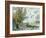 La Berge Du Petit-Gennevilliers, Circa 1875-Eug?ne Boudin-Framed Giclee Print