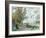 La Berge Du Petit-Gennevilliers, Circa 1875-Eug?ne Boudin-Framed Giclee Print