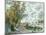 La Berge Du Petit-Gennevilliers, Circa 1875-Eug?ne Boudin-Mounted Giclee Print