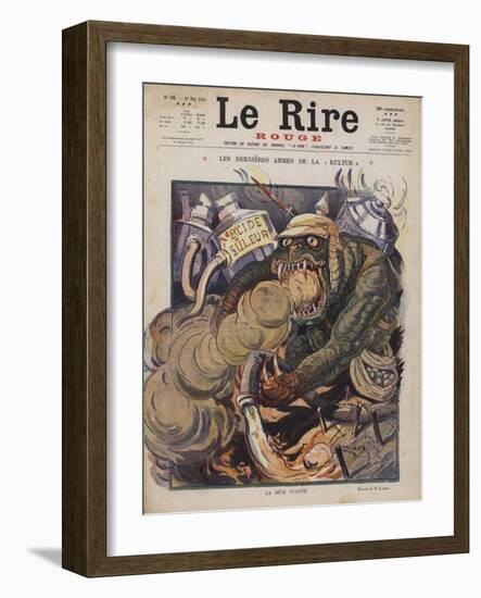 La Bete Puante-Henri Lanos-Framed Giclee Print