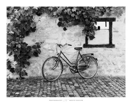 sketch bicyclette