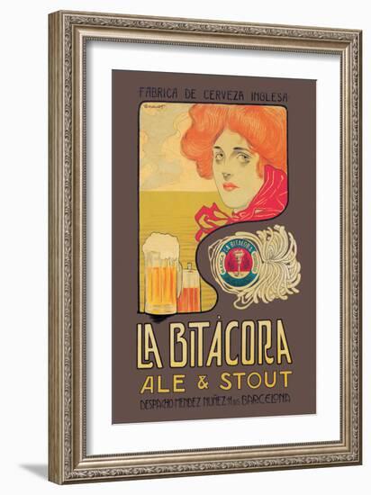 La Bitacora Ale and Stout-Barral Nualart-Framed Art Print