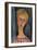 La Blonde Aux Boucles D'Oreille, 1918-1919-Amedeo Modigliani-Framed Giclee Print