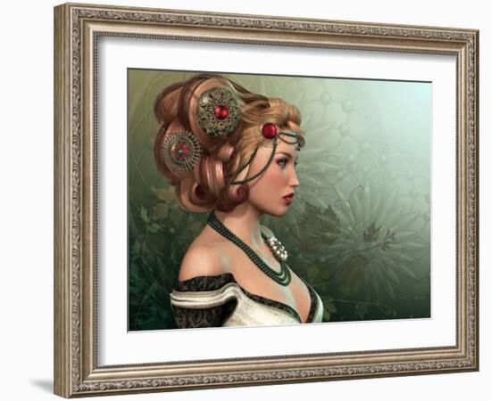 La Blonde-Atelier Sommerland-Framed Art Print