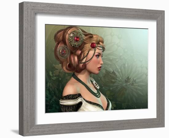 La Blonde-Atelier Sommerland-Framed Art Print