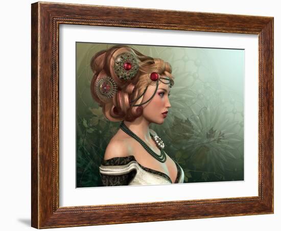 La Blonde-Atelier Sommerland-Framed Art Print