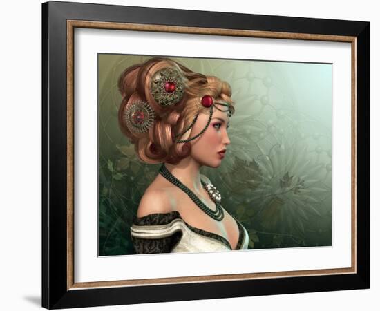 La Blonde-Atelier Sommerland-Framed Art Print