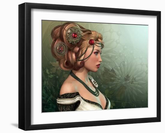 La Blonde-Atelier Sommerland-Framed Art Print