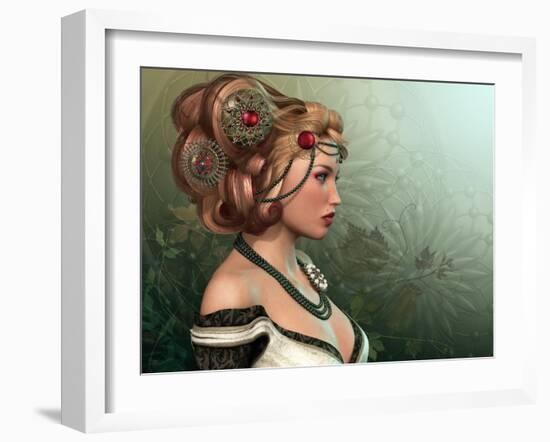 La Blonde-Atelier Sommerland-Framed Art Print