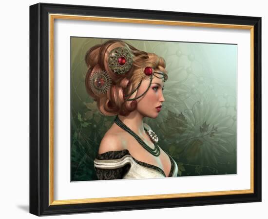 La Blonde-Atelier Sommerland-Framed Art Print